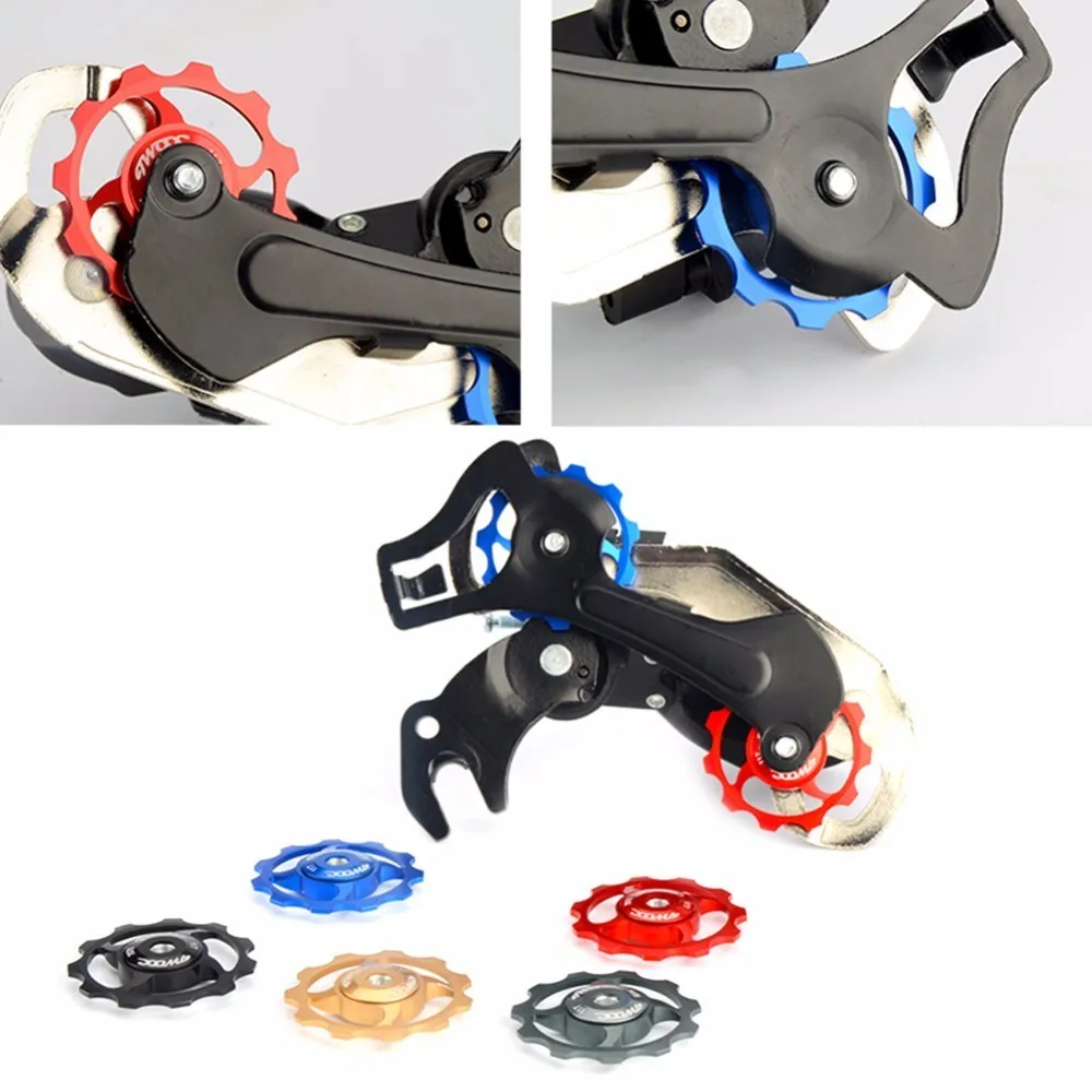 

11T 13T MTB Bicycle Rear Derailleur Pulley Jockey Wheel Ceramic Bearing Road Bike Guide Roller Idler Part Cycling Accessory