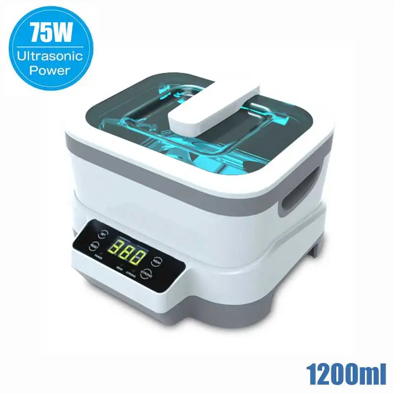

1200ml Digital Ultrasonic Cleaner 60W Split Ultrasonic Cleaning Machine Professional Cleaner Jewelry Watches Washing Equipment