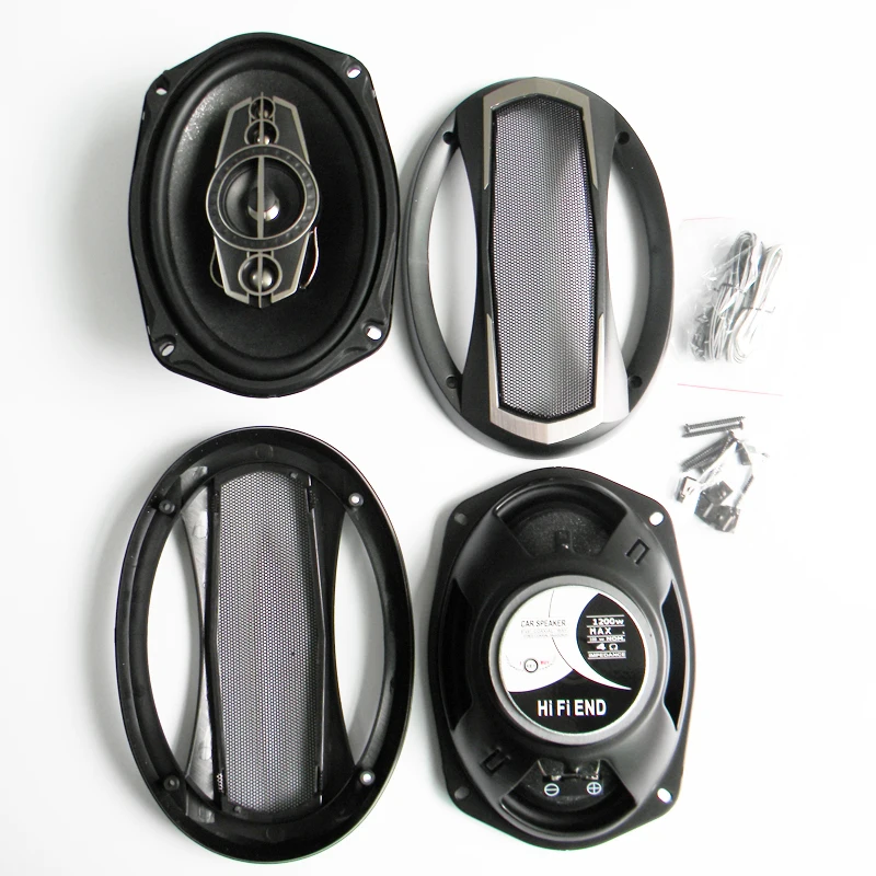 6X9 inch Car Audio Coaxial Speaker 1 pair Music Auto Vehicle Power