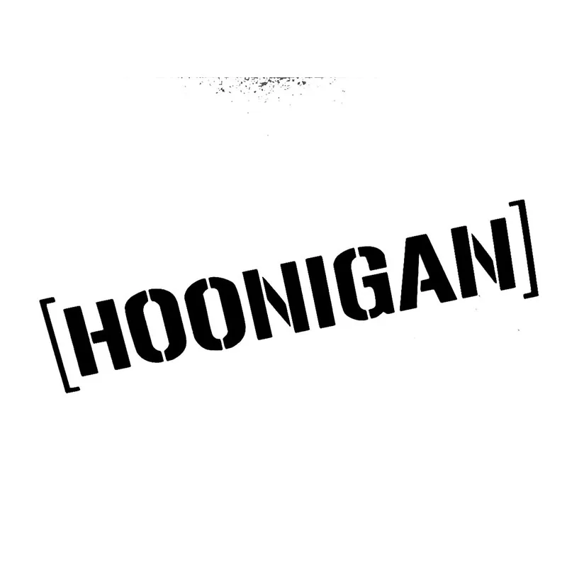 Hoonigan Window Sticker Vinyl Decal Lowered Drift Jdm Euro on