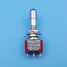SH T8014-LKBQ рычаг блокировки 3 положения ВКЛ-ВЫКЛ-ВКЛ 3Pin SPDT Мини тумблер