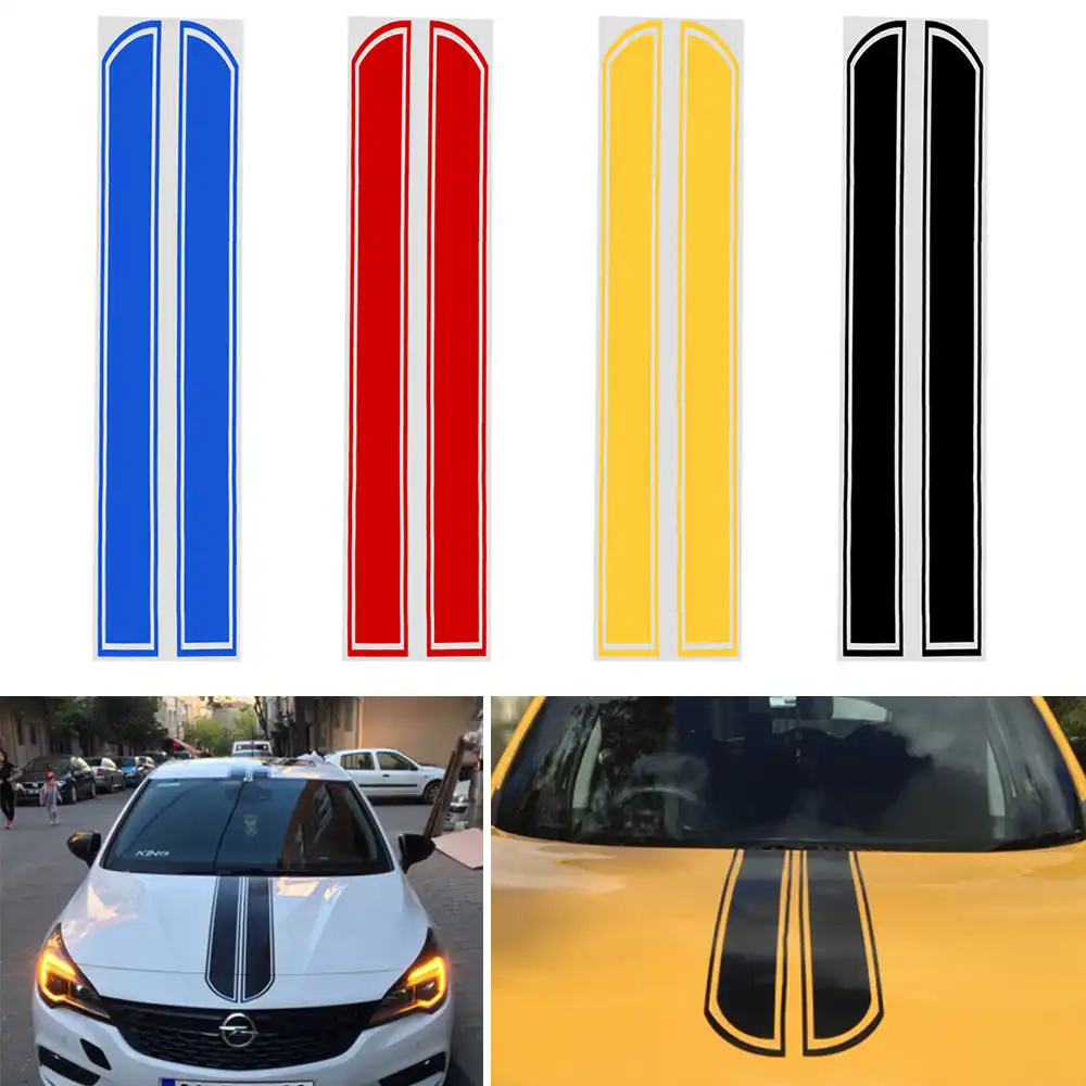 Reflective Decoration Multicolor Vinyl Sticker DIY Stripe Car Body Decal Racing