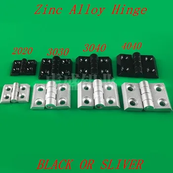 

1pc 2020 3030 4040 Aluminum Profile Accessory Zinc Alloy Hinge for 2020 3030 4040 Aluminum Profile Extrusion