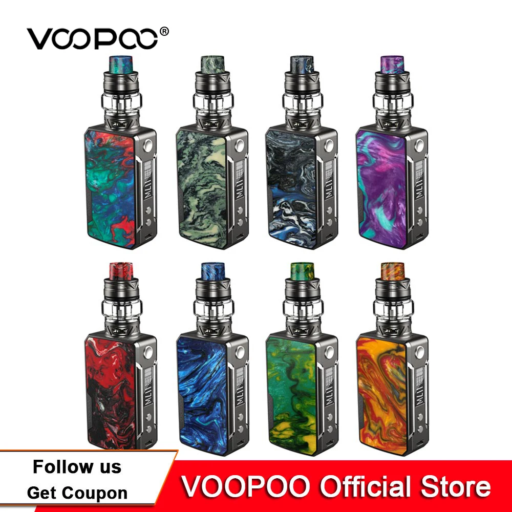 

VOOPOO Drag Mini Platinum Box Kit 5ml Uforce T2 Tank Uforce P2 N1 Replacement Coil Upgraded Firmware Mod Ecig Vs Drag 2 Platinum