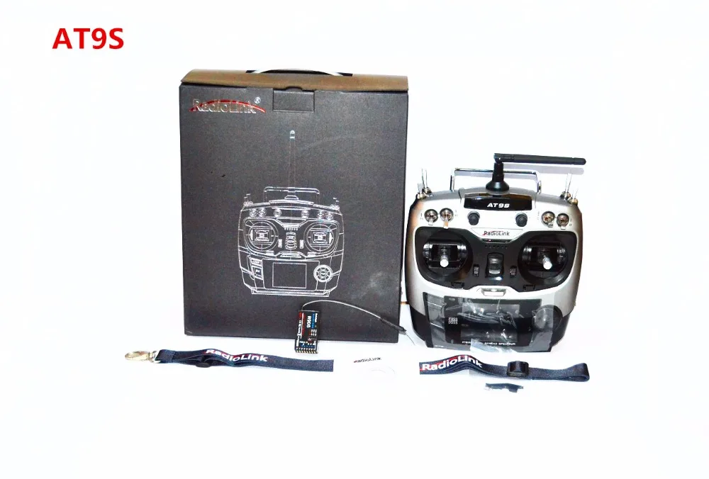 

New vesion Radiolink AT9S R9DS Radio Remote Control System DSSS FHSS 2.4G 10CH Transmitter Receiver for Rc Quadcopter