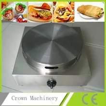 14 дюймов газовая блинница машина Коммерческая в блинницы; креп-машина