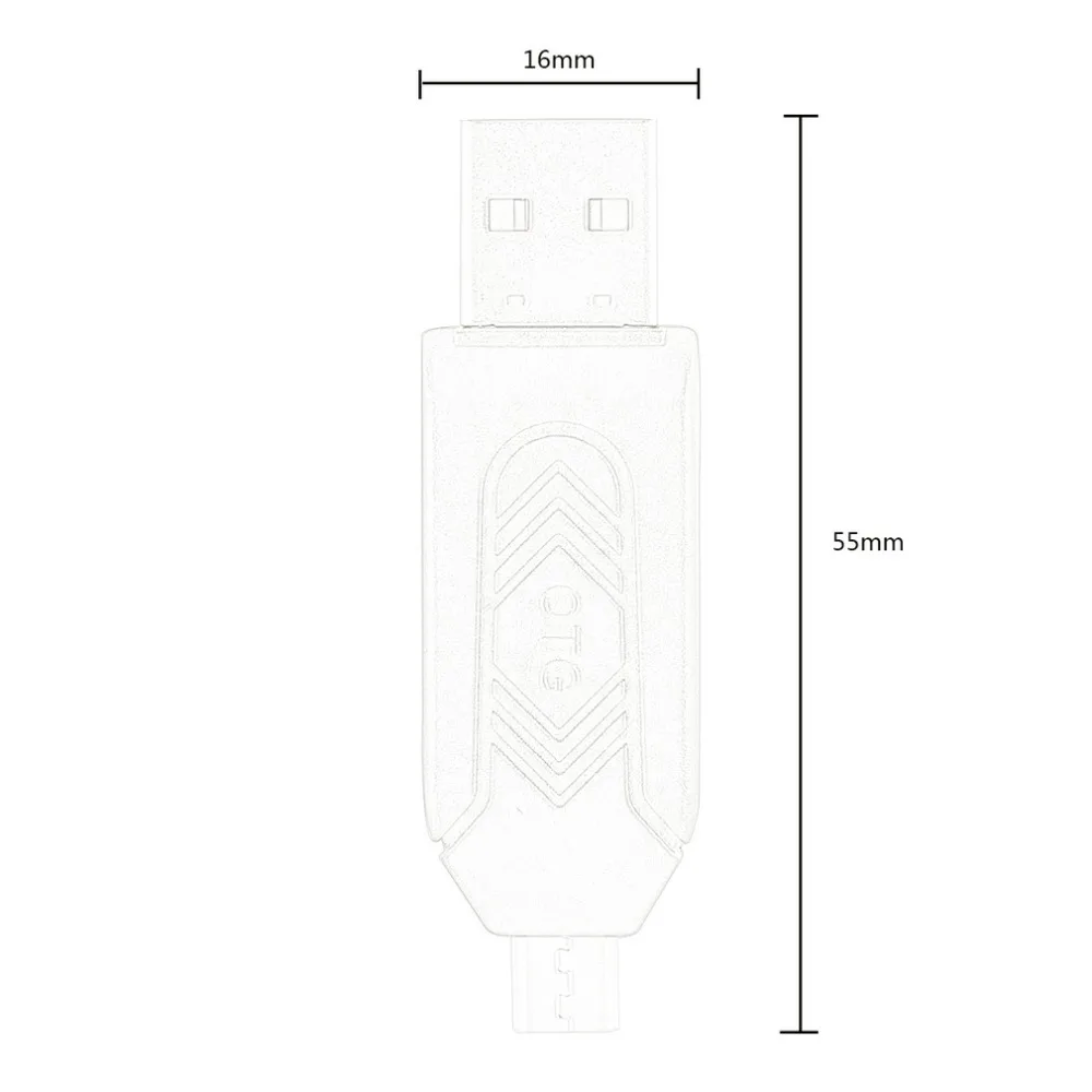 1 шт. Универсальный кард-ридер мобильный телефон ПК кард-ридер Micro USB OTG кард-ридер OTG TF/S-D флэш-память