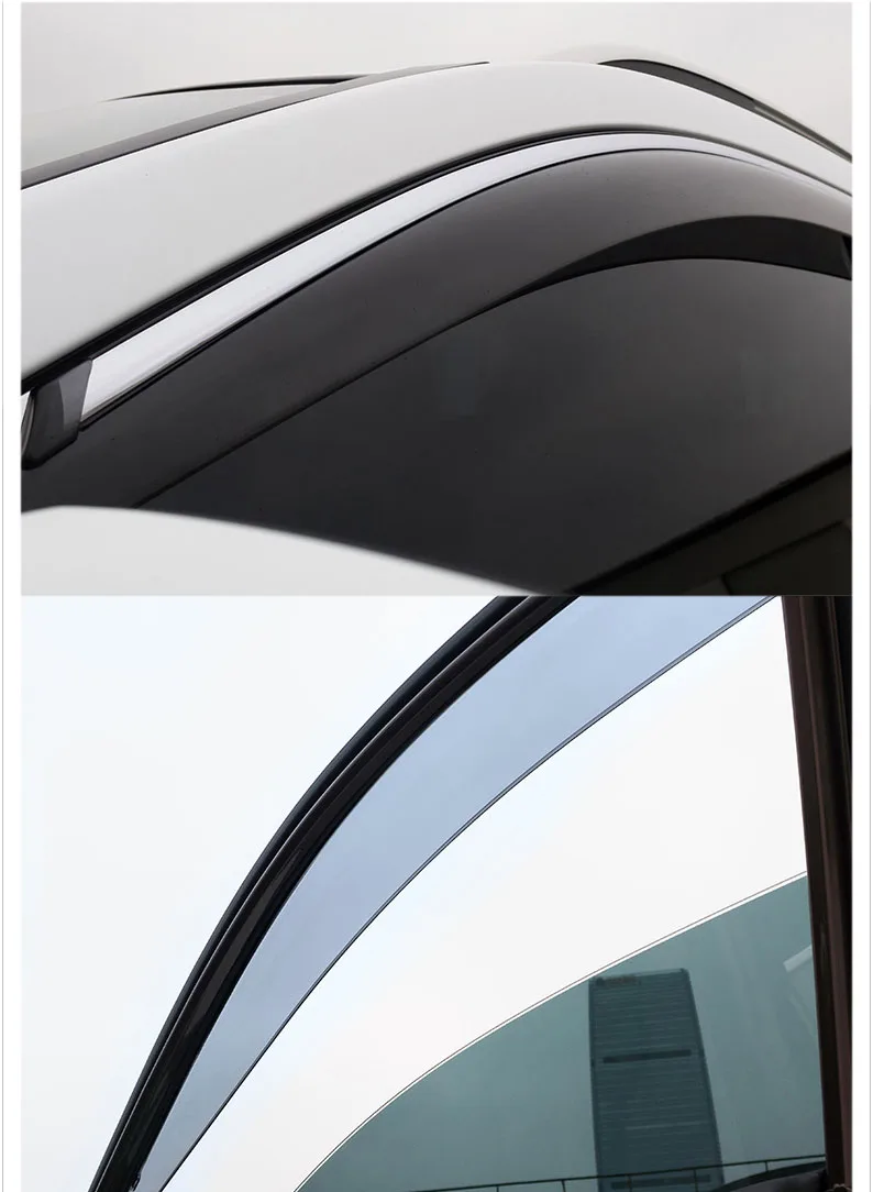 Lsrtw2017 окна автомобиля дождь щит планки для Great Wall Haval H6 H4 F5 H2 купе 2012
