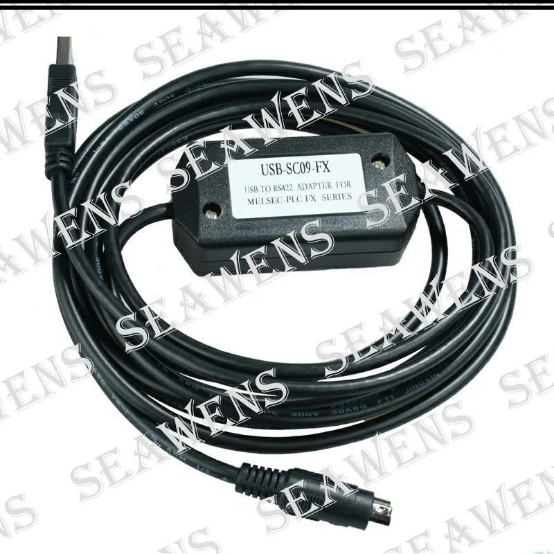 USB-SC09-FX PLC программируемый кабель для FX series MELSEC SC-09 SC09 поддержка Win7 USB бесплатная
