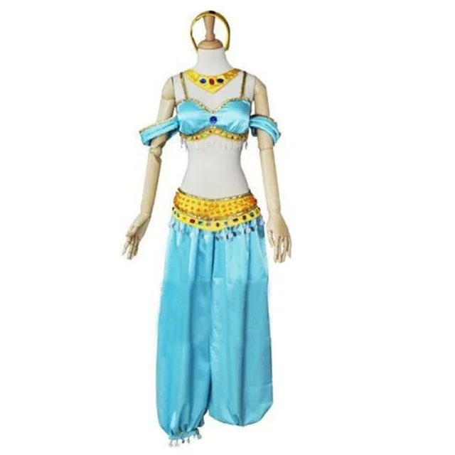2018 Halloween Sexy Costume Aladdin and The Magic Lamp Princess Jasmine Cosplay Costume Princess 2018 Halloween Sexy Costume Aladdin and The Magic Lamp Princess Jasmine Cosplay Costume Princess