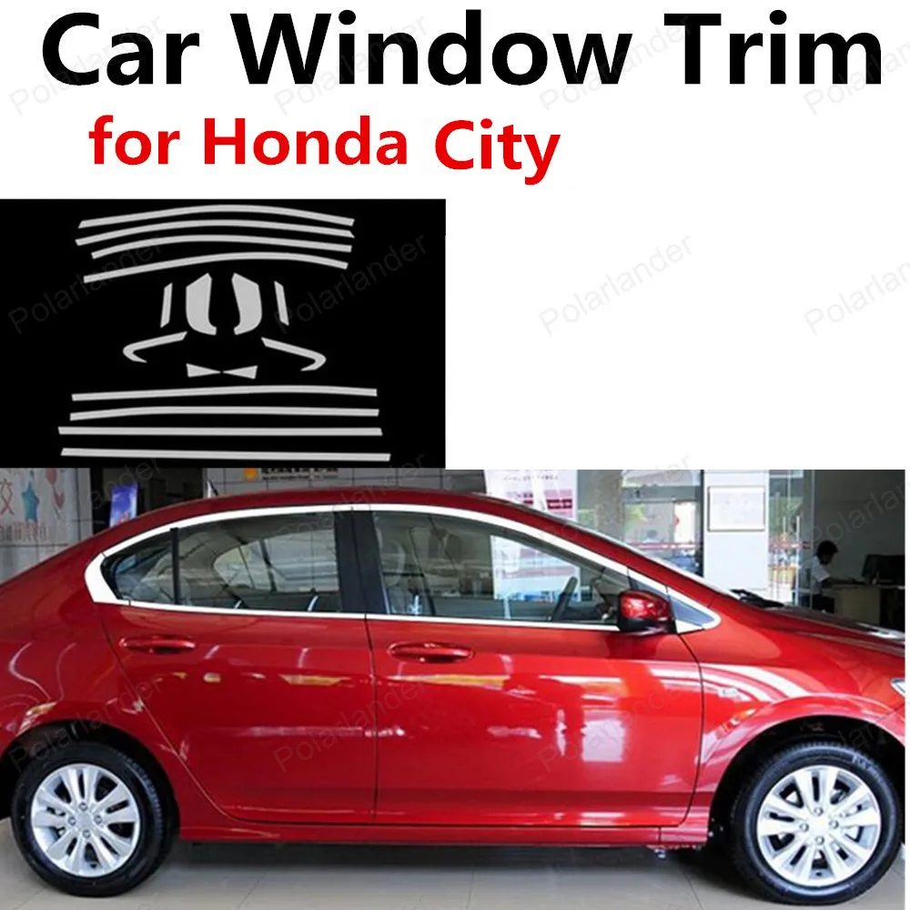 wholesale Car Accessories Stainless Steel For Honda City Decoration