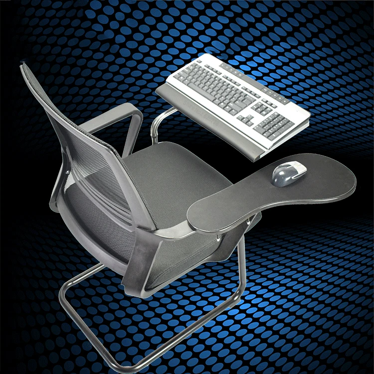 Многофункциональный зажим для стула, держатель для планшета, ПК, подставка для клавиатуры, коврик для мыши+ зажим для стула, размер XL, коврик для мыши/коврик