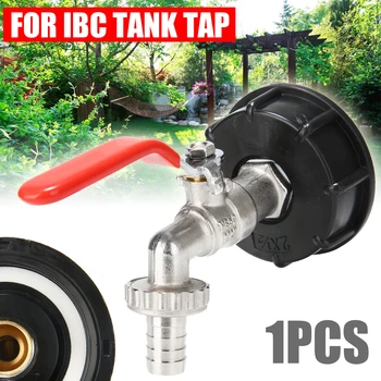 

1/2 Inch IBC Tank Adapter Tap S60X6 To Brass Garden Tap Hose Replacement Valve Fitting Oil Fuel Water Garden Water Connectors
