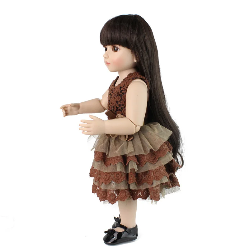 19 &quotAmerican Girl куклы реалистичные для Reborn Doll Мягкие Пластик кукла с красивым