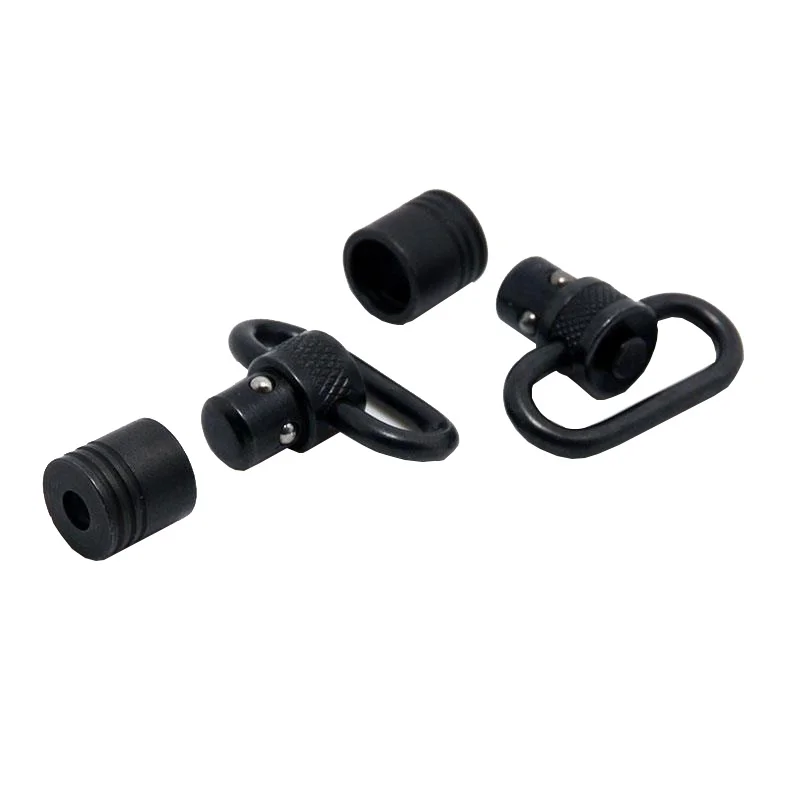 

2 pcs/lot Tactical Gun Sling Swivels Fit Most Bolt Action Rifle Airsoft Hunting Shooting Accessories New Black Color