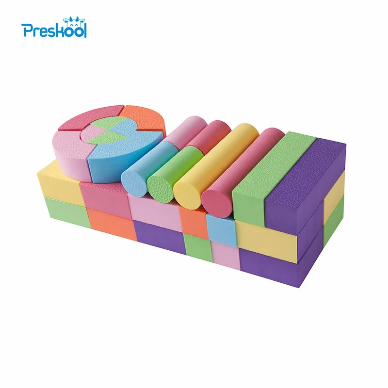 52 Pcs Baby font b Toys b font Building Blocks Eva Foam Non Toxic Non Recycled