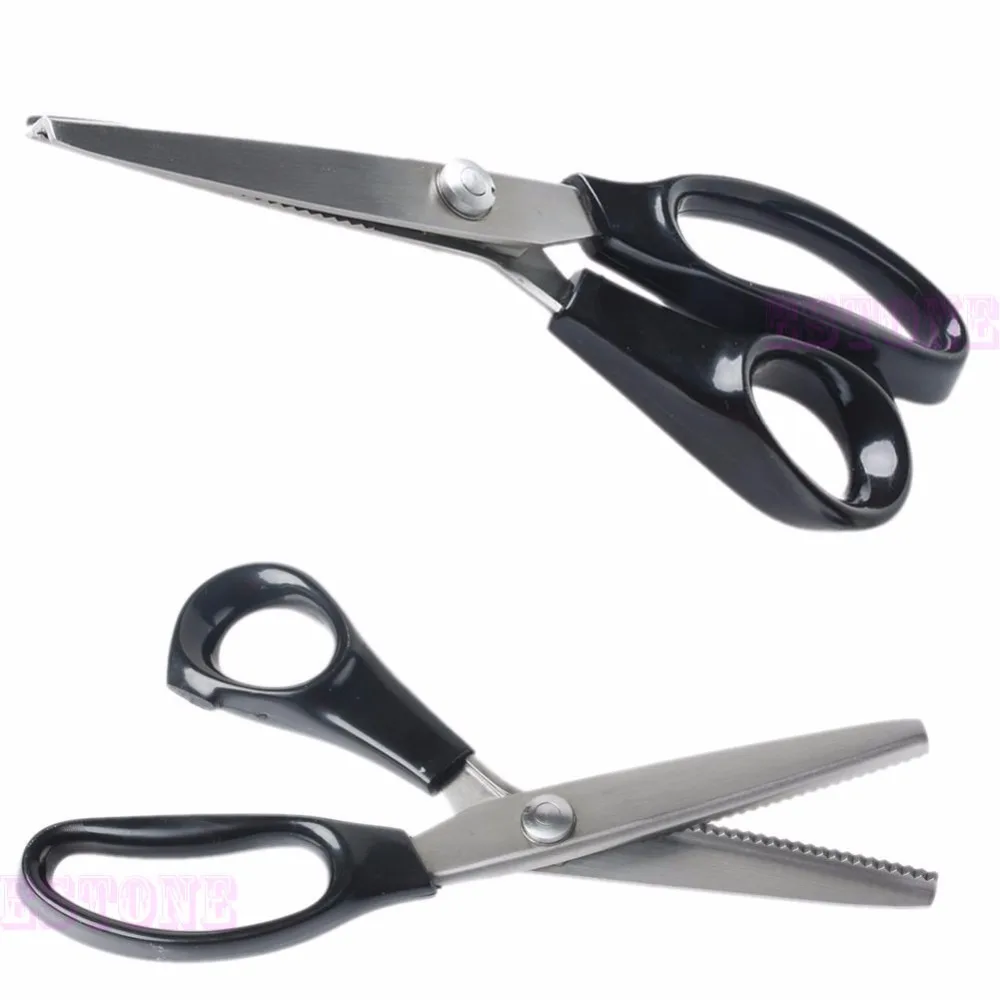 Pro-Zig-Zag-Pinking-Setting-Cut-Stainless-портняжные-ножницы Pro-Zig-Zag-Pinking-Setting-Cut-Stainless-Dressmaki