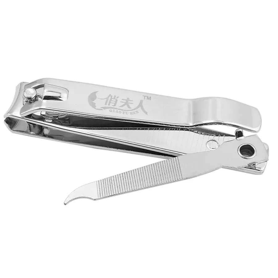 Professional Nail Clippers File Toe Manicure Stainless Steel Scissors Home Essential | Красота и здоровье
