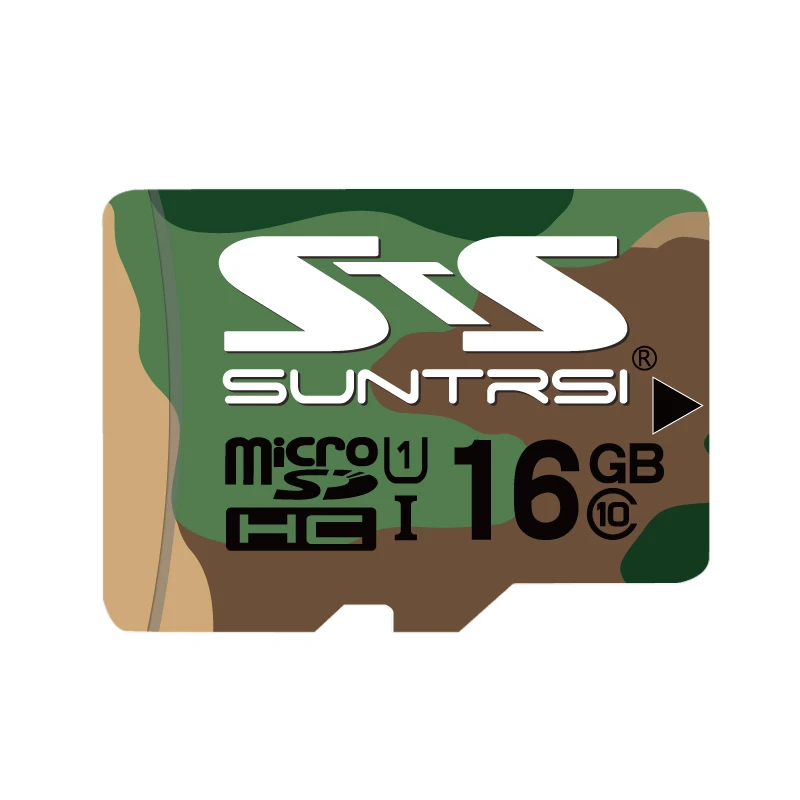 Suntrsi Micro TF карта 16 ГБ 32 ГБ 64 Гб класс 10 Microsd SD карта высокая скорость 128 Гб карта памяти для смартфона - Емкость: 16GB Class 10