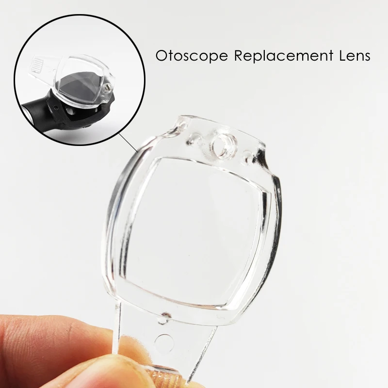 

Medical Ear Care Accessory Plastic Spare Viewing Window Lens Replacement for Otoscope