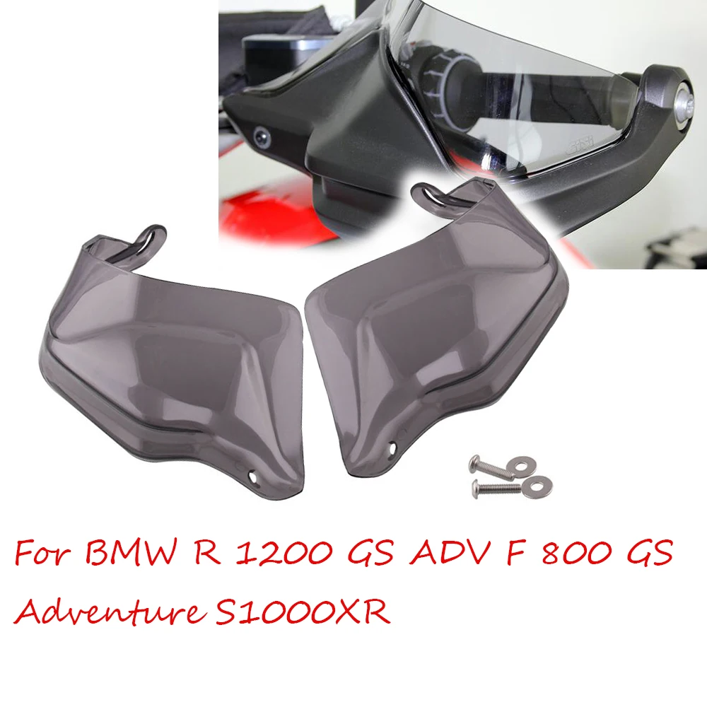 

For BMW R 1200 GS ADV F 800 GS Adventure S1000XR Handguard Hand shield Protector Windshield Smoke 2013 2014 2015 2016 2017 2018