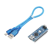 Nano 3,0 ATmega328P плата контроллера CH340 USB драйвер с кабелем для Arduino