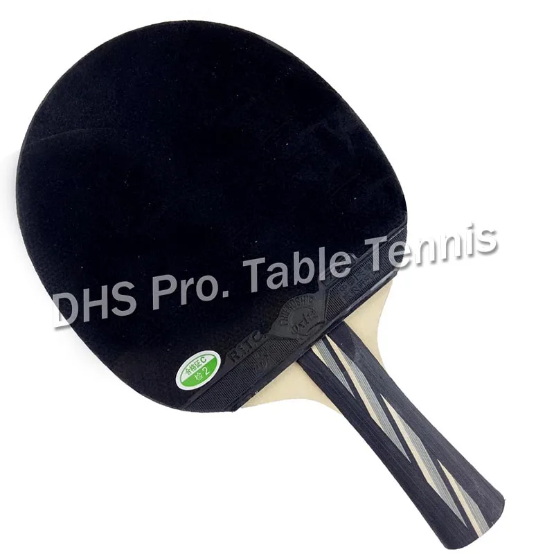 RITC 729 2040 # pips-in настольный теннис pingpong ракетка + летучая мышь чехол Shakehand длинная ручка FL