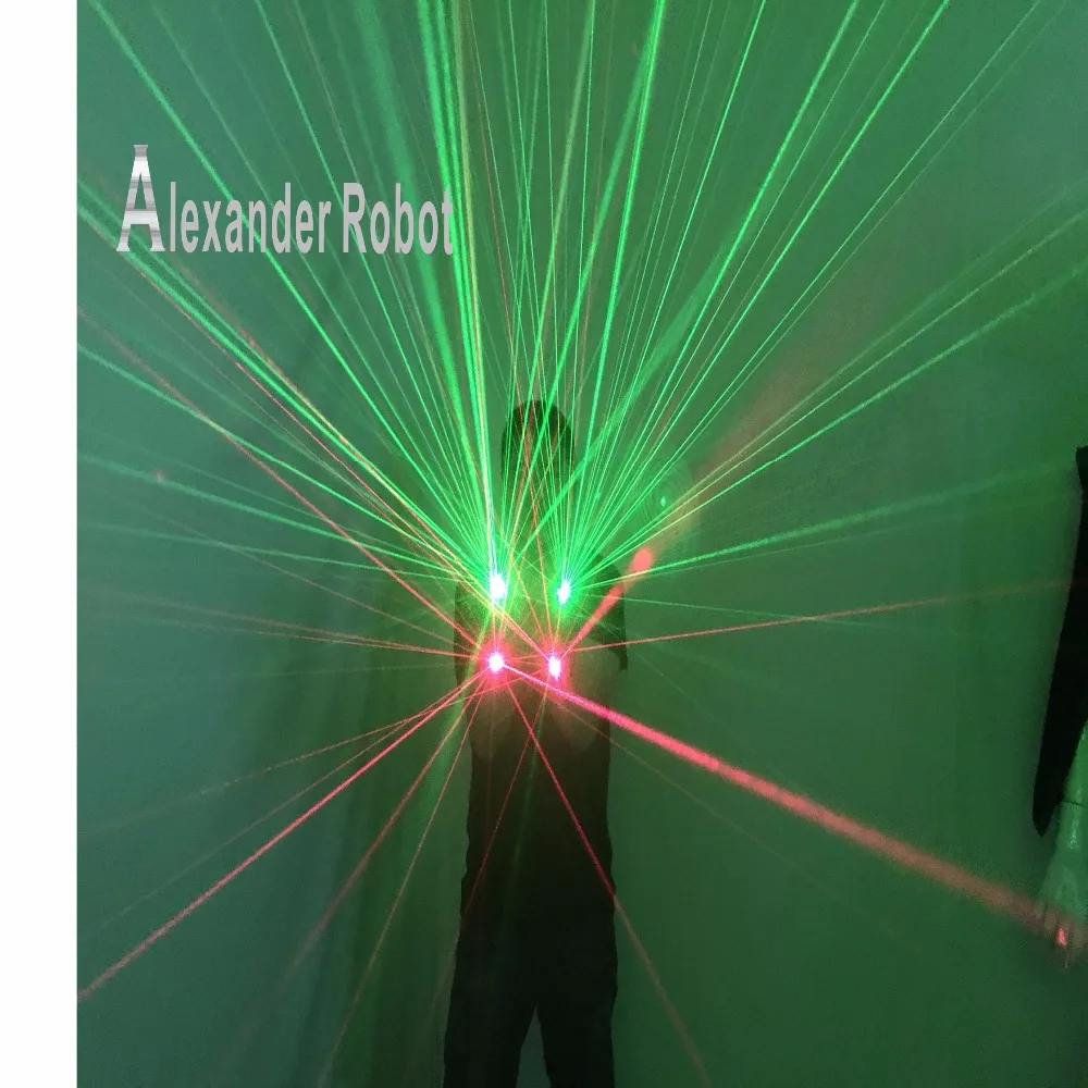 LED Suits Robot Costume LED Clothing Birthday Party Light Size Fabric Breathable Colors