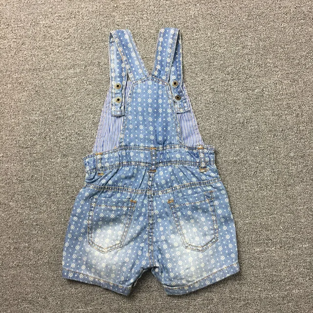 NEW 2017 Baby Boys Girls Denim Shorts Jeans Soft Newborn Suspender Jeans Toddler Baby shorts Infant Overalls 2