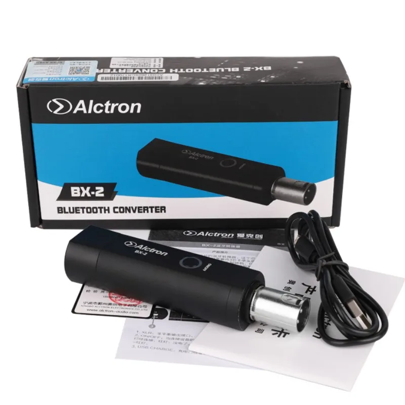 Портативный беспроводной Bluetooth V4.0 ресивер Alctron интерфейс XLR | Отзывы и видеообзор
