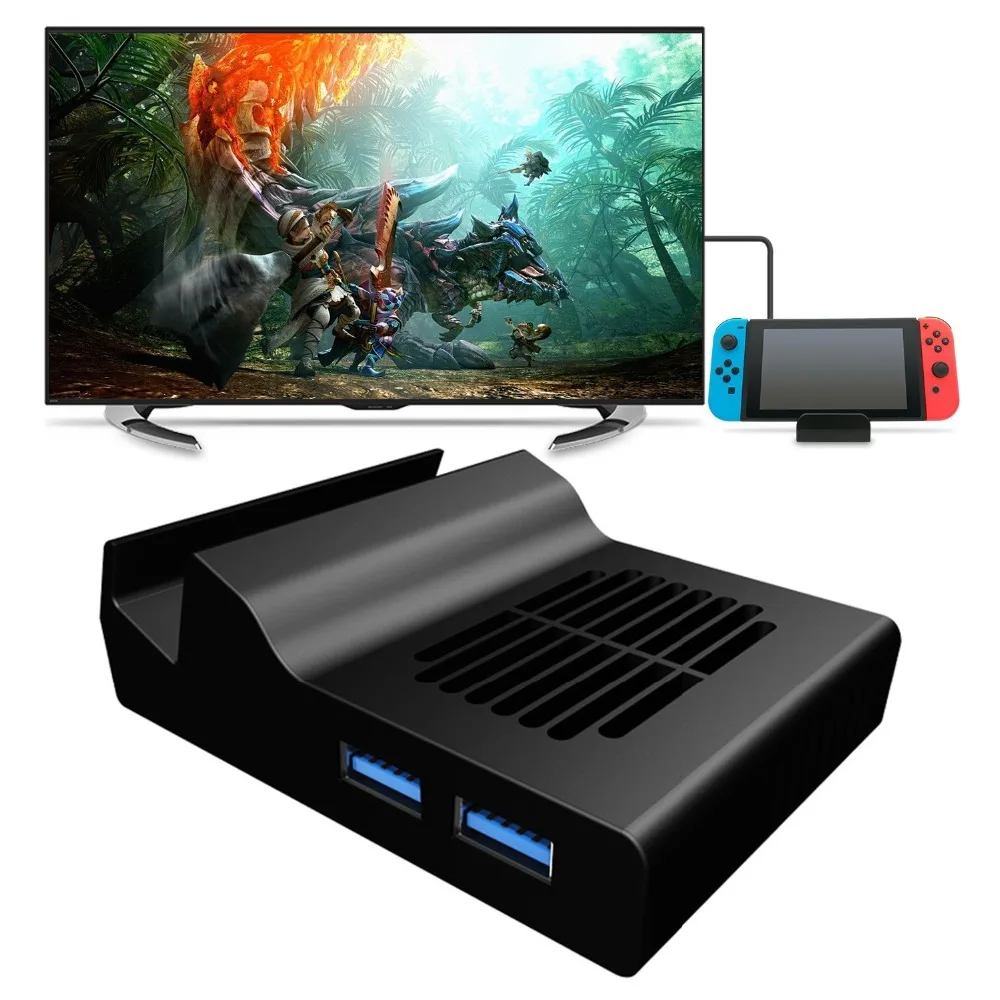 

Portable Dock Stand for Nintendo Switch Replacement Dock With Electronic Chip for Nintendo Switch