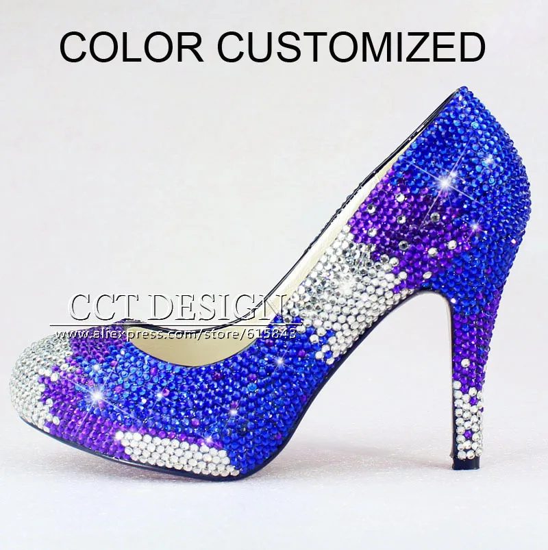 blue homecoming heels