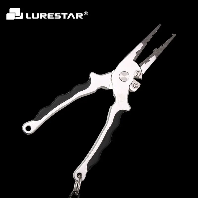 

Lurestar Tungsten Working Surface Fishing Pliers Aluminium Body High Quality Fishing Tools Salt Water Fishing Tackle