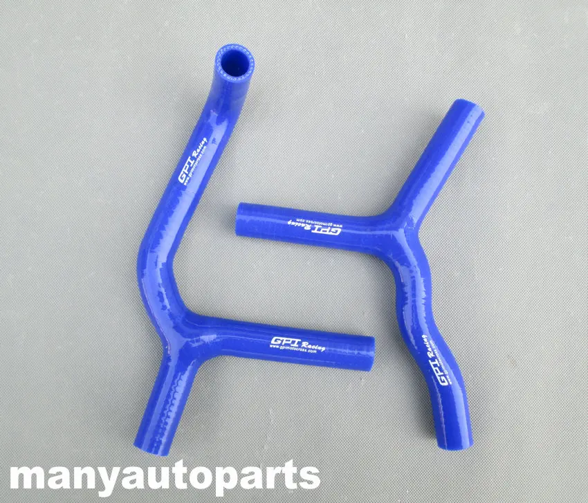 FOR KTM 85/105 SX/XC 2003-2012 silicone radiator BLUE hose Y kit 04 05 06 07 08 09 10 11 12 | Автомобили и мотоциклы