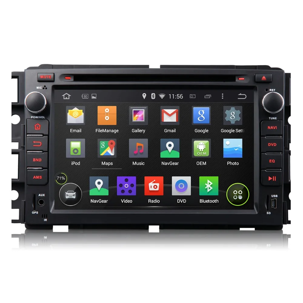 7 inch Android 4.4.4 Quad Core Car GPS Navigation DVD Player Special