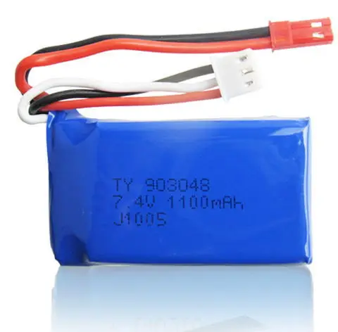 2 шт./лот wl toys A949 A959 A969 K929 1/18 RC truck/ Car parts 7 4 V 1100mah Li-po battery | Игрушки и хобби