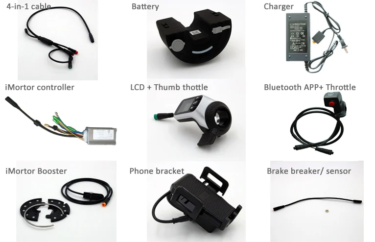 Cheap iMotor battery charger for 24V or 36V 2