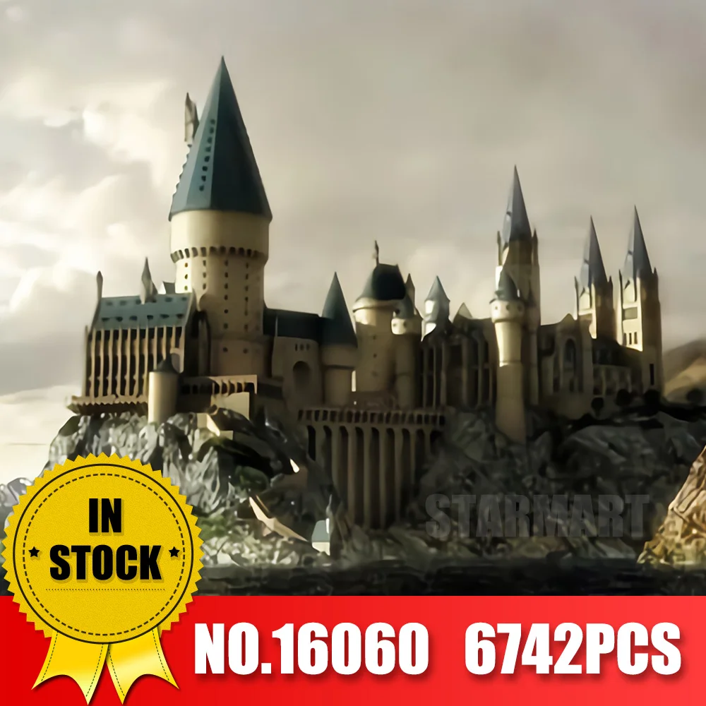 

Lepin Harry Magic Potter 16060 Hogwartsed Castle Compatible Legoingl 71043 Building Blocks Bricks Kids Educational Toys DIY