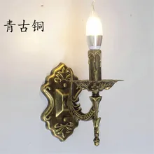 European Retro Iron Light Fixtures Corridor Bedside Mirror Front Room Hotel Teahouse Coffee Shop Farm Garden