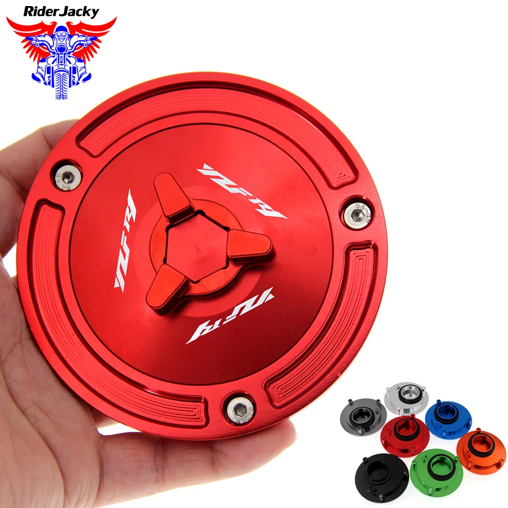 

CNC Aluminum Motorcycle Fuel Tank Cap Gas Oil Tank Cover Petrol Cover For Yamaha YZF R1 YZFR1 R1 (all years)