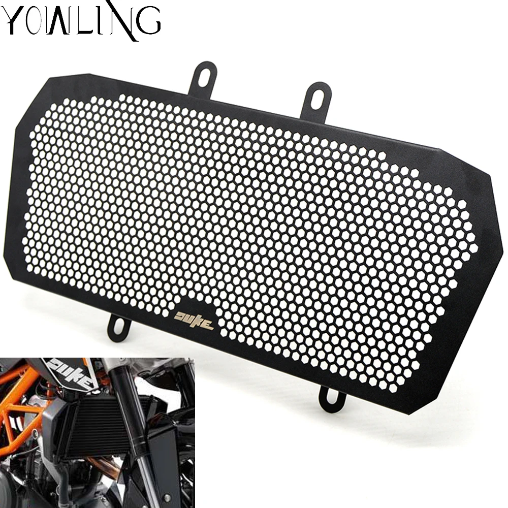 

Motorcycle Accessories Engine Radiator Bezel Grille Protector Grill Guard Cover Protective Radiator Water cooler FOR KTM DUKE390