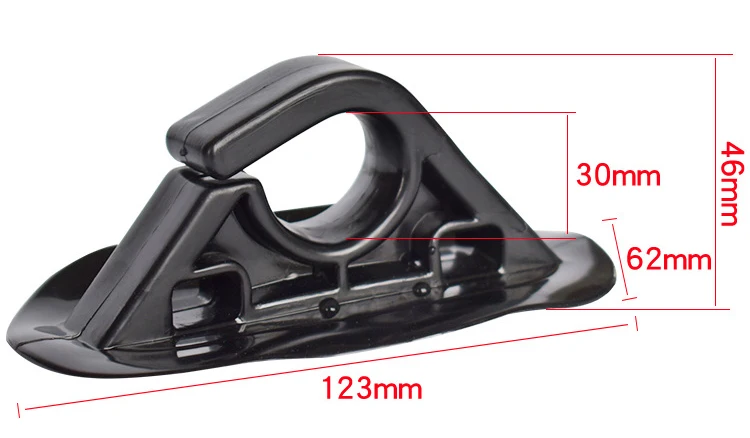Boat Paddle holder for inflatable boat  (2)