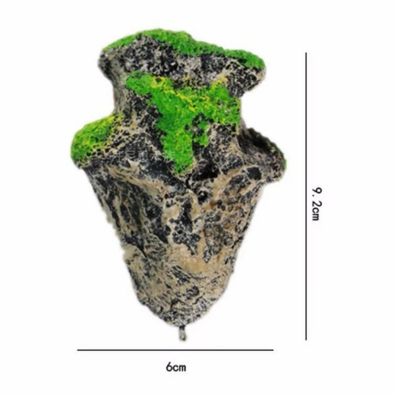 Мох Летающий камень водный Орнамент Пейзаж Аквариум искусственная плавающая пемза подвесной камень аквариум acuarios украшение