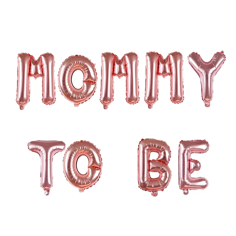 rosegold mommy to be Детский душ мальчик украшения для девочек набор это мальчик это девочка о Детские воздушные шары пол раскрыть Дети День Рождения Вечеринка ребенок душ подарки - Цвет: rosegold mommy to be