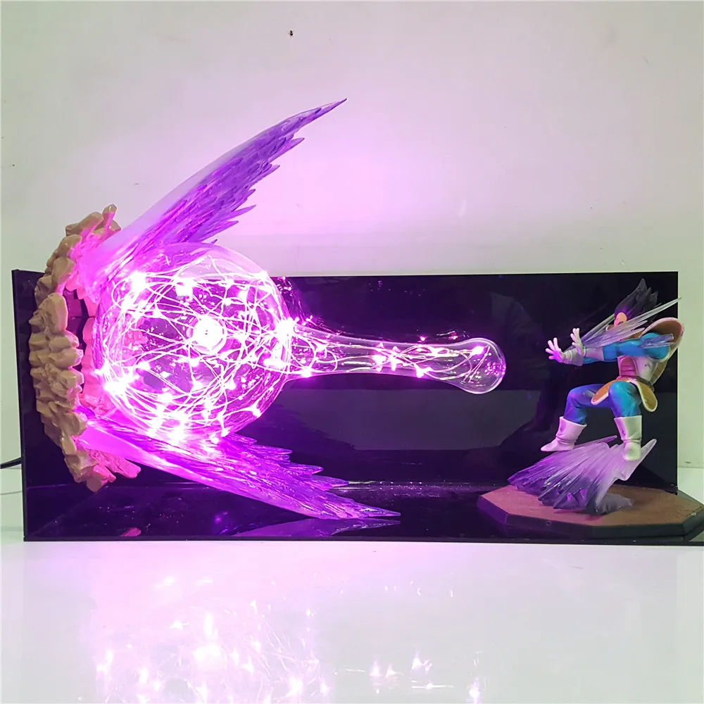 Экшн фигурки Lampara Vegeta галик пистолет светодиодный ночник 3D супер сайян