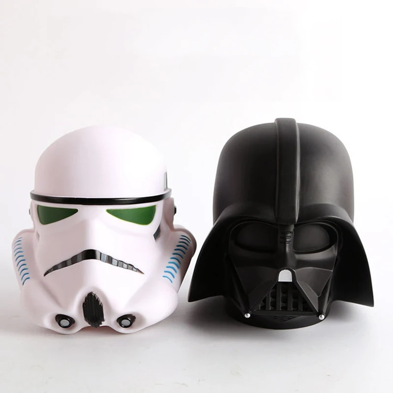 

Cute Star Wars Darth Vader Stormtrooper Model Coin Bank Piggy Bank Money Saving Box Money box Figure Kids Toys Birthday Gifts