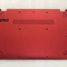 Для hp pavilion x360 15-BK серии красный Нижняя часть корпуса чехол Нижняя крышка в сборе 862640-001 аккумулятор большой емкости