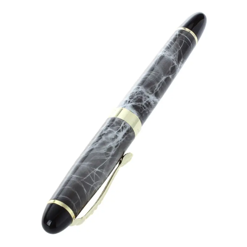 JINHAO X450 18 KGP 0 7 мм перо с широким основанием авторучка мрамор серый | Канцтовары для