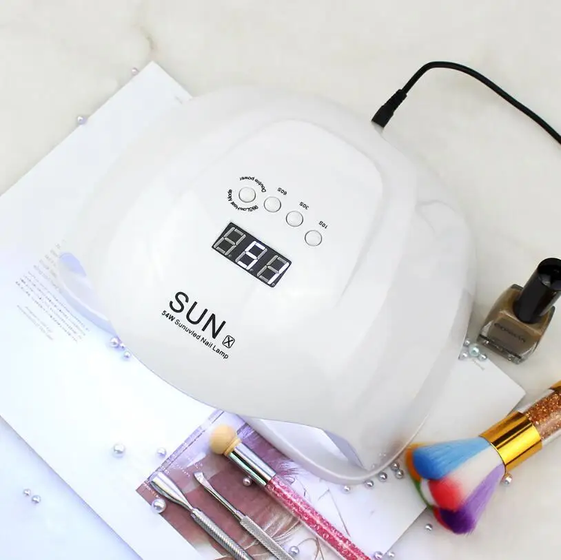 

Sunx Uv Led Lamp For Nails Apparatus For Manicure Curing Gel Polish Lamp Replaceable Bulbs Nail Light Dryer Nail Art Equipment