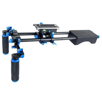 

Yelangu D2 Dslr Rig 5D2 5D3 6D 70D D800 Camera Mount Head Handheld Video Shoulder Support System 15Mm Rod Clamp Bracket Stand